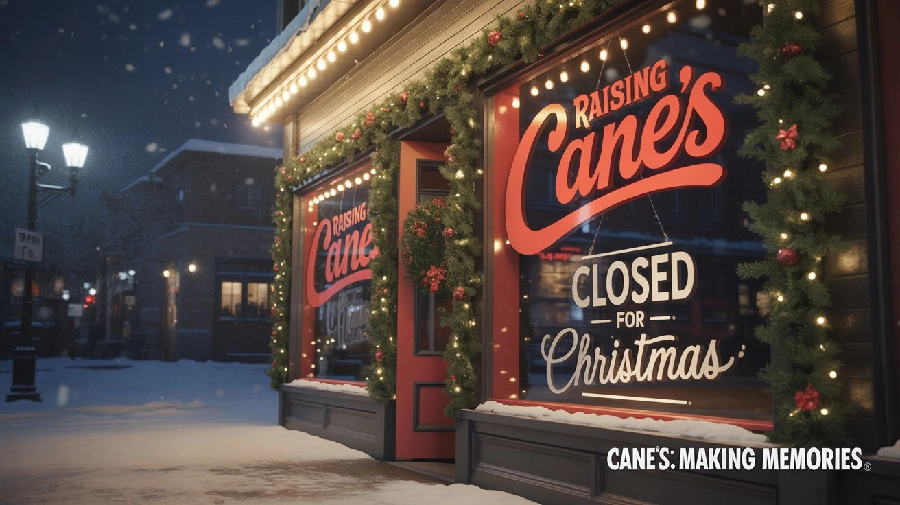 Is Cane's Open on Christmas