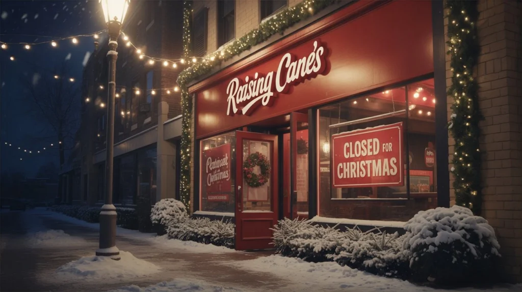 Is Raising Cane's Open on Christmas