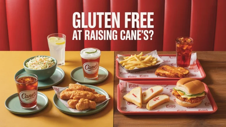 Raising Cane's gluten free