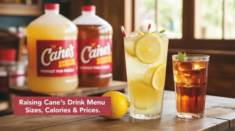 Cane's Drinks