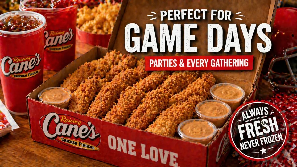 Raising Cane’s Tailgate Prices