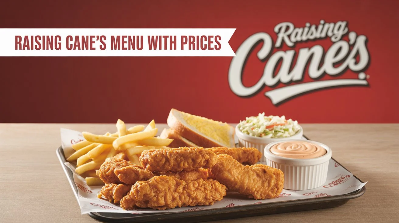 Raising Cane’s menu