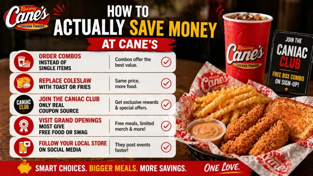 How to Actually Save Money at Cane’s