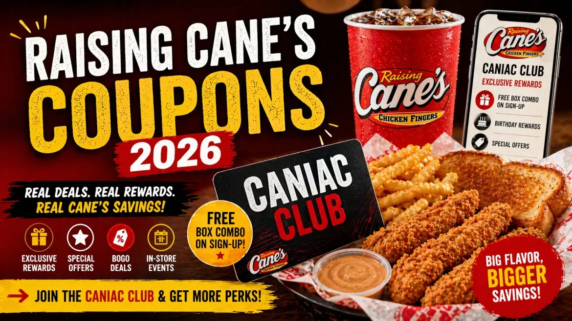 Raising Cane’s coupons